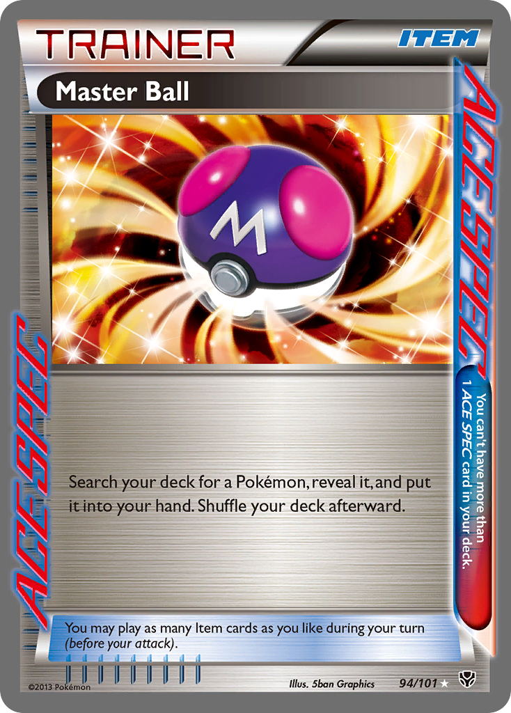 Master Ball — Plasma Blast #94/101