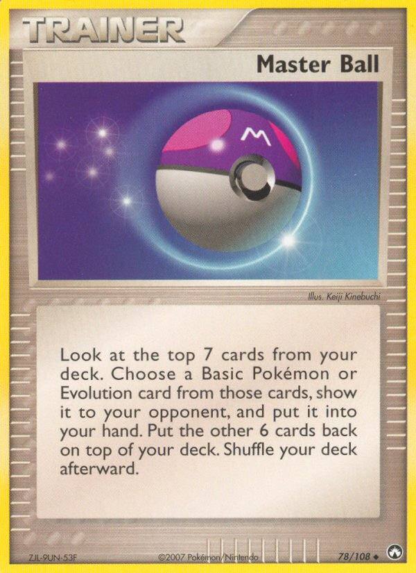 Master Ball — Power Keepers #78/108