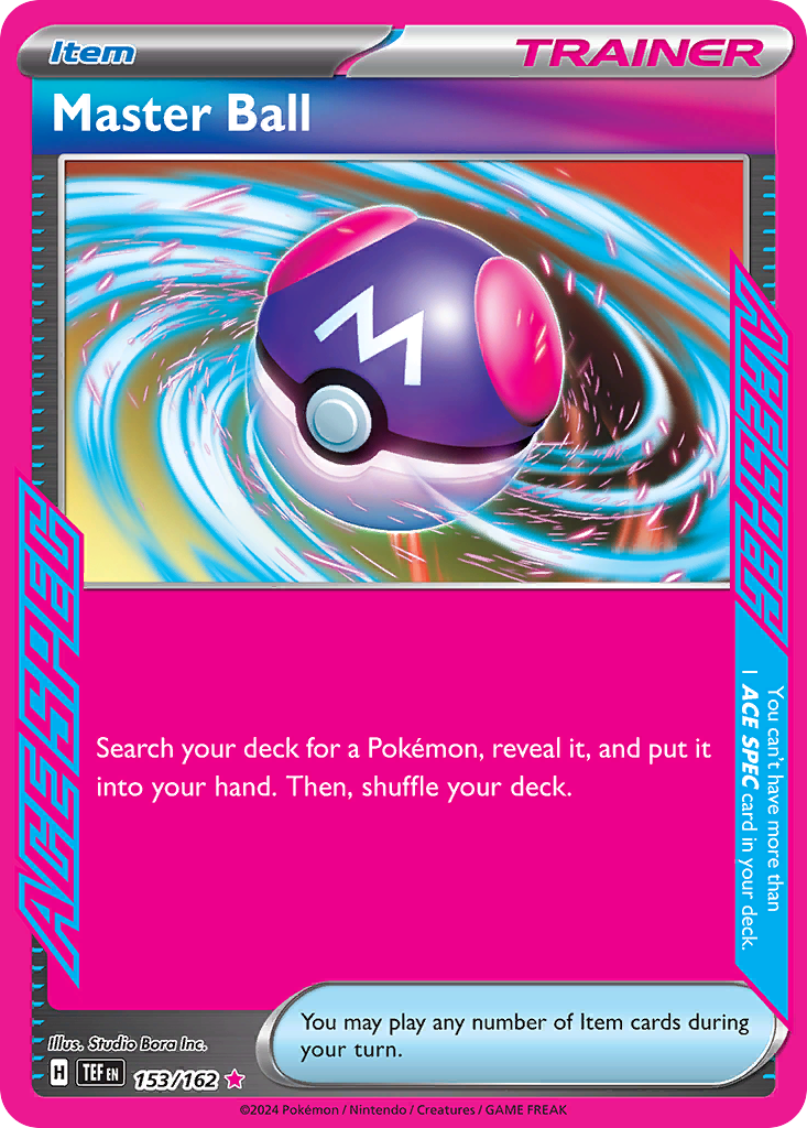 Master Ball — SV05: Temporal Forces #153/162
