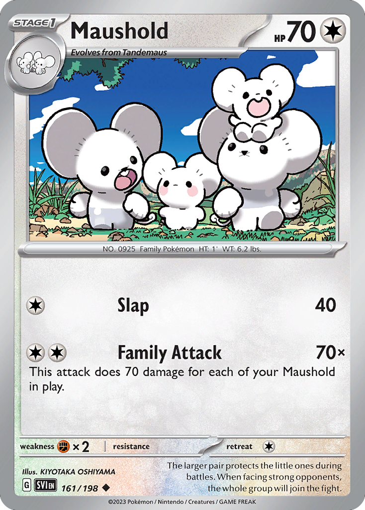 Maushold — SV01: Scarlet & Violet Base Set #161/198
