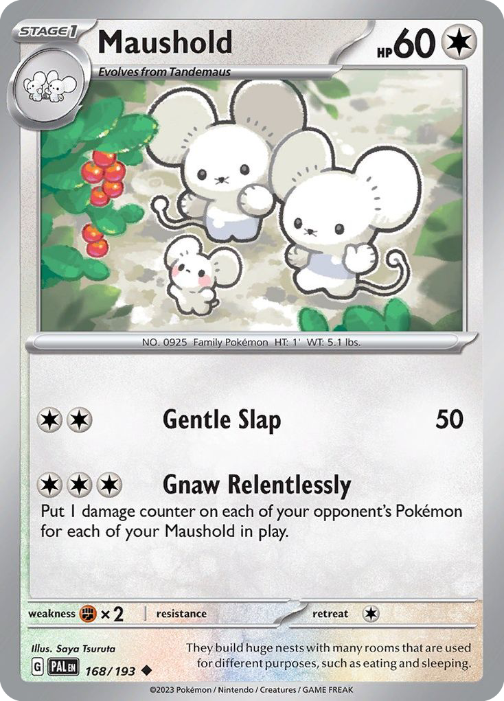 Maushold — SV02: Paldea Evolved #168/193