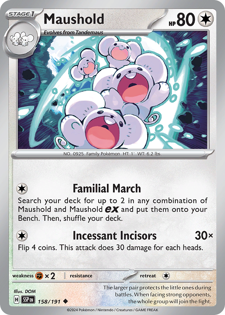 Maushold — SV08: Surging Sparks #158/191
