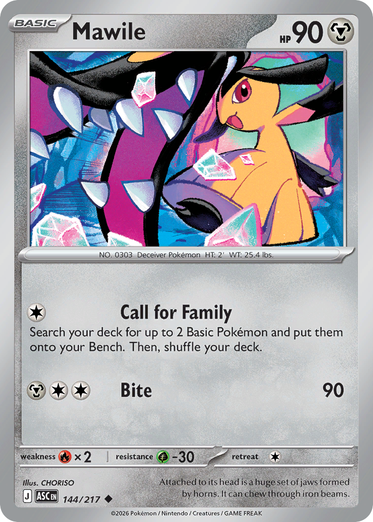 Mawile — ME: Ascended Heroes #144/217
