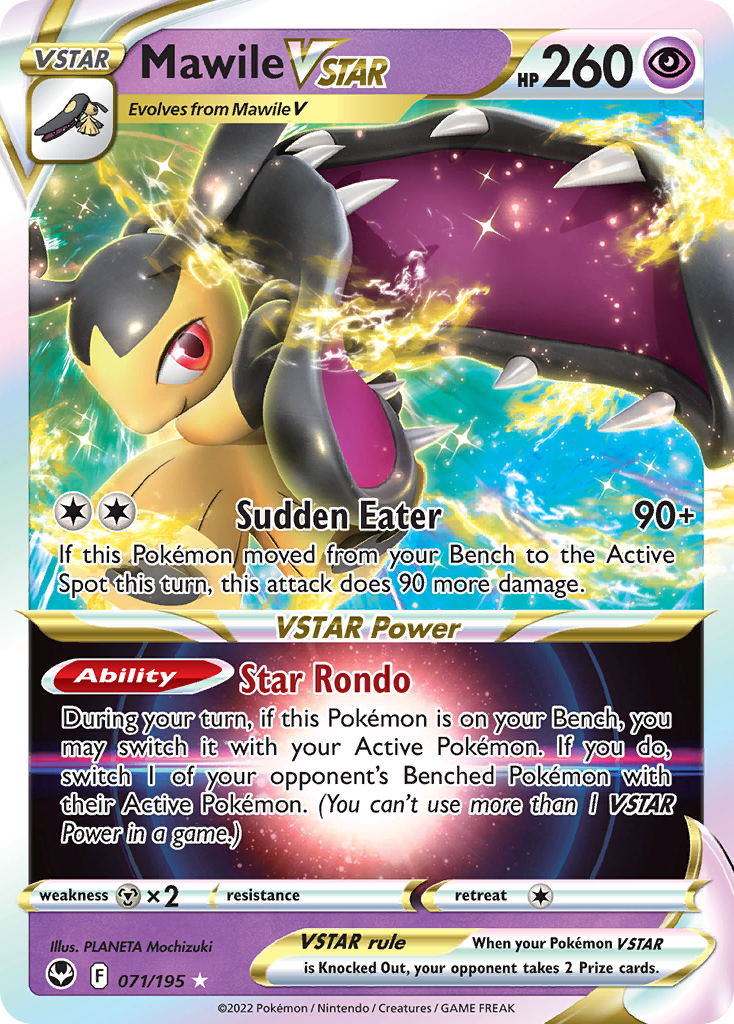 Mawile VSTAR — SWSH12: Silver Tempest #071/195