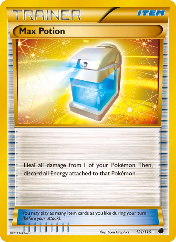 Max Potion (121 Secret Rare)