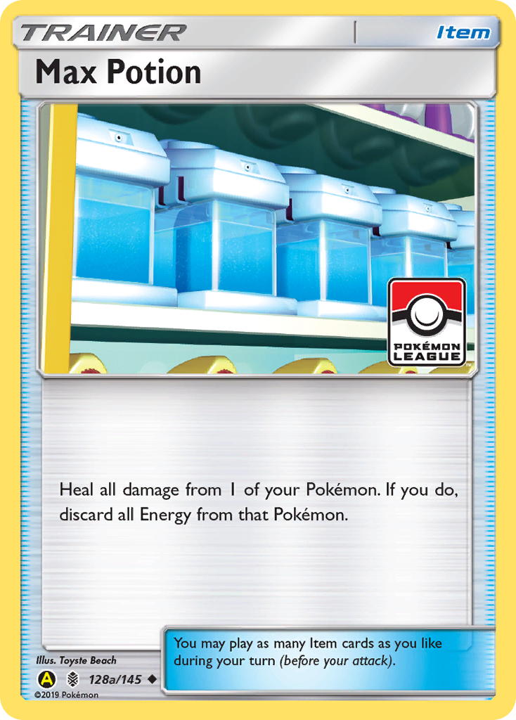 Max Potion — League & Championship Cards #128a/145
