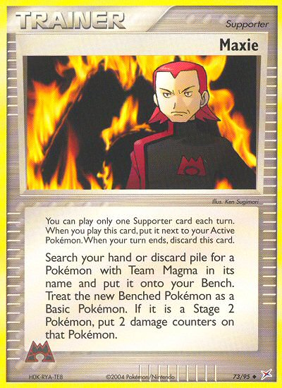 Maxie — Team Magma vs Team Aqua #73/95