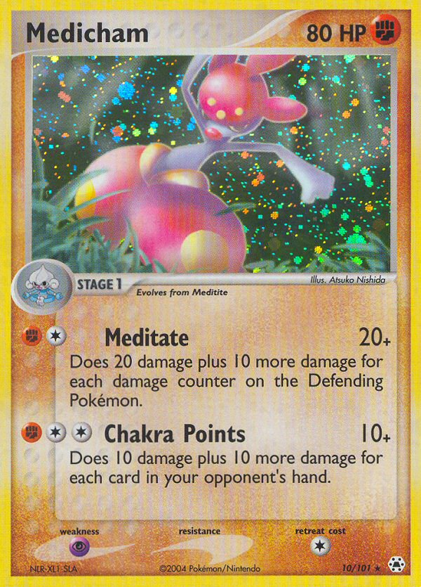 Medicham — Hidden Legends #10/101