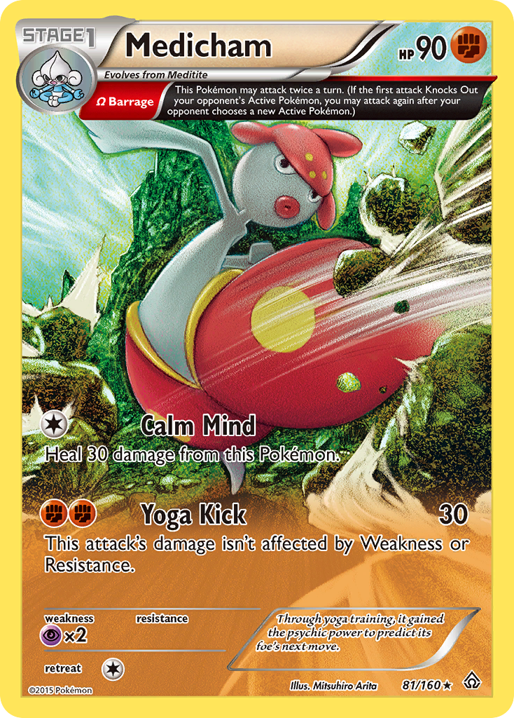 Medicham (Omega) — XY - Primal Clash #81/160