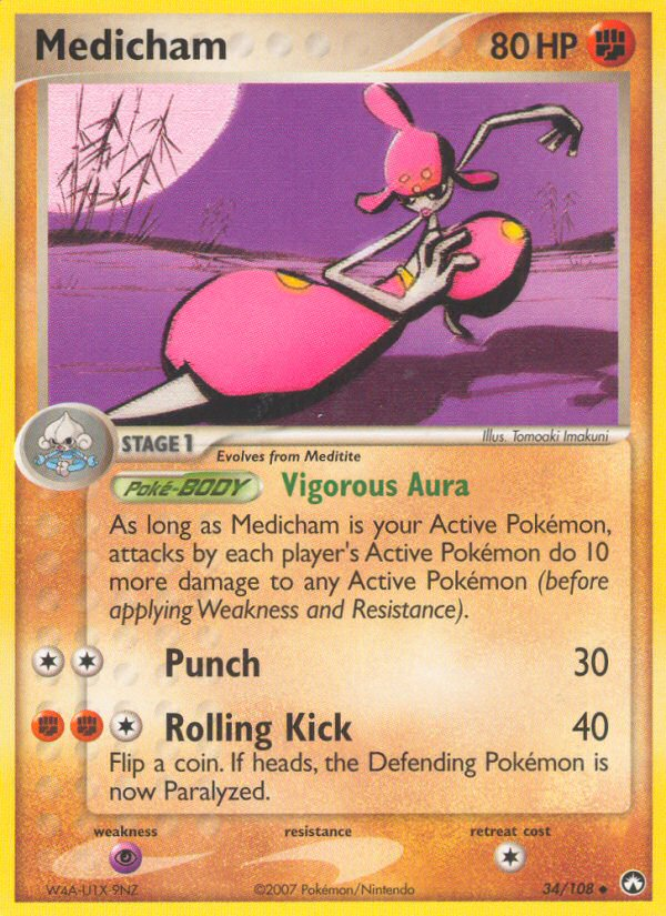 Medicham — Power Keepers #34/108