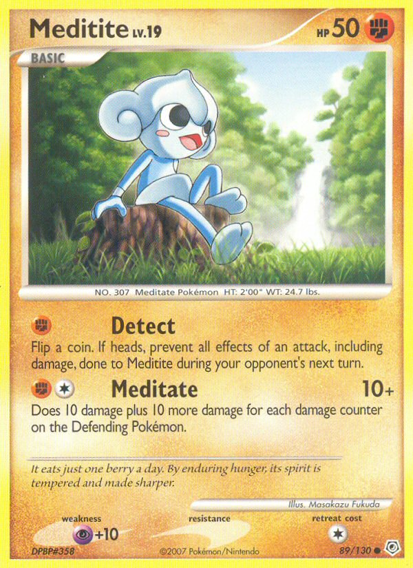 Meditite — Diamond and Pearl #89/130