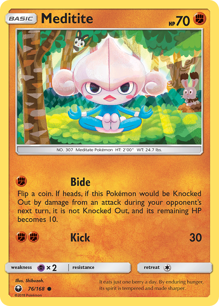 Meditite — SM - Celestial Storm #76/168