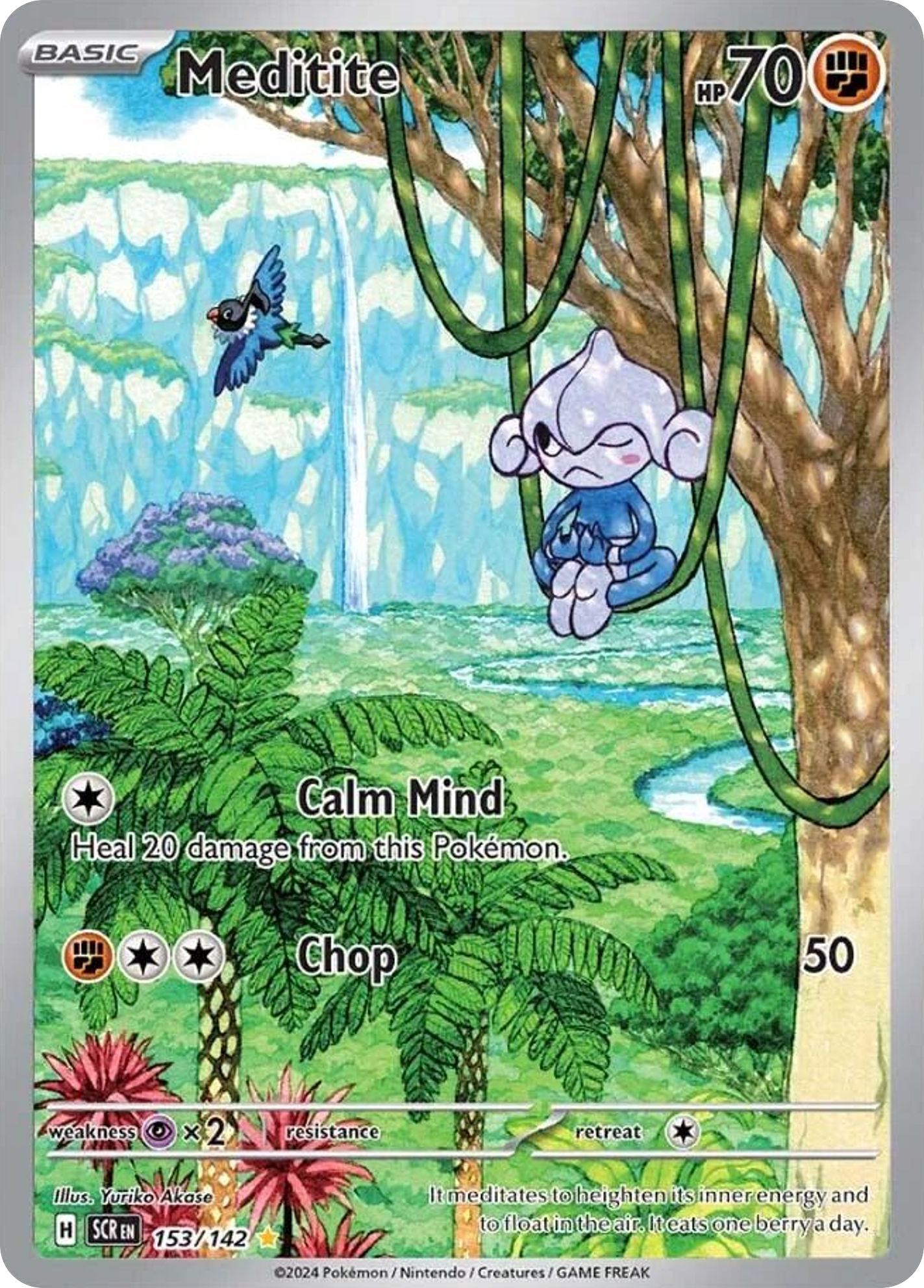 Meditite — SV07: Stellar Crown #153/142