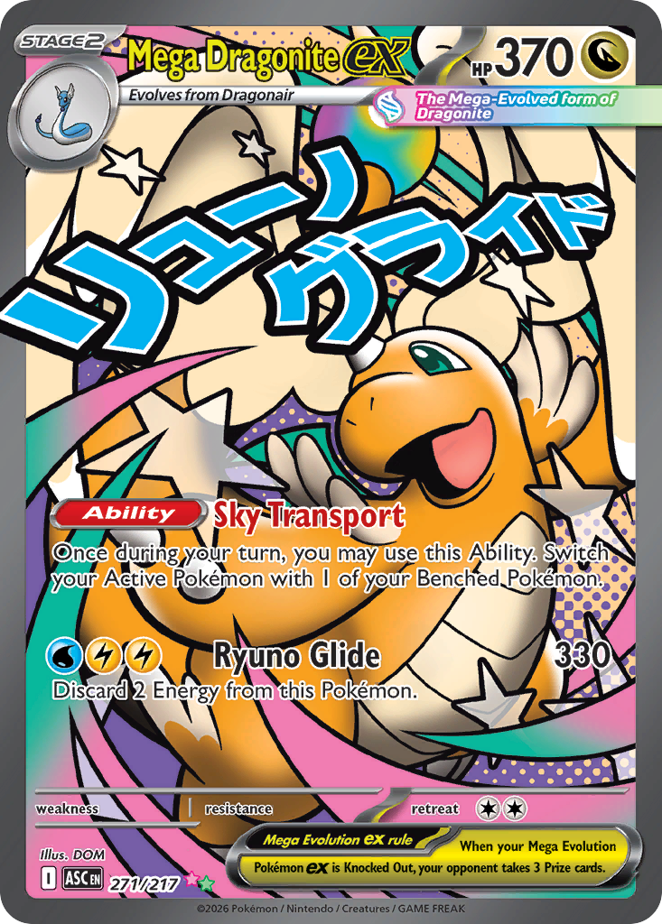 Mega Dragonite ex — ME: Ascended Heroes #271/217