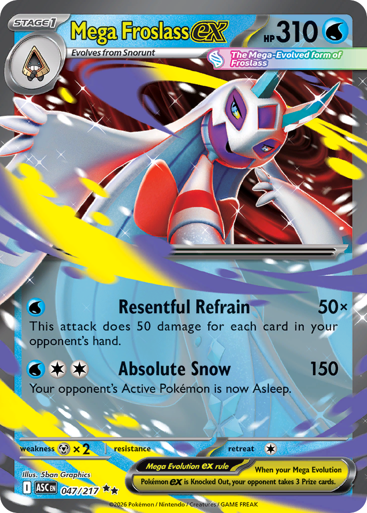 Mega Froslass ex — ME: Ascended Heroes #047/217