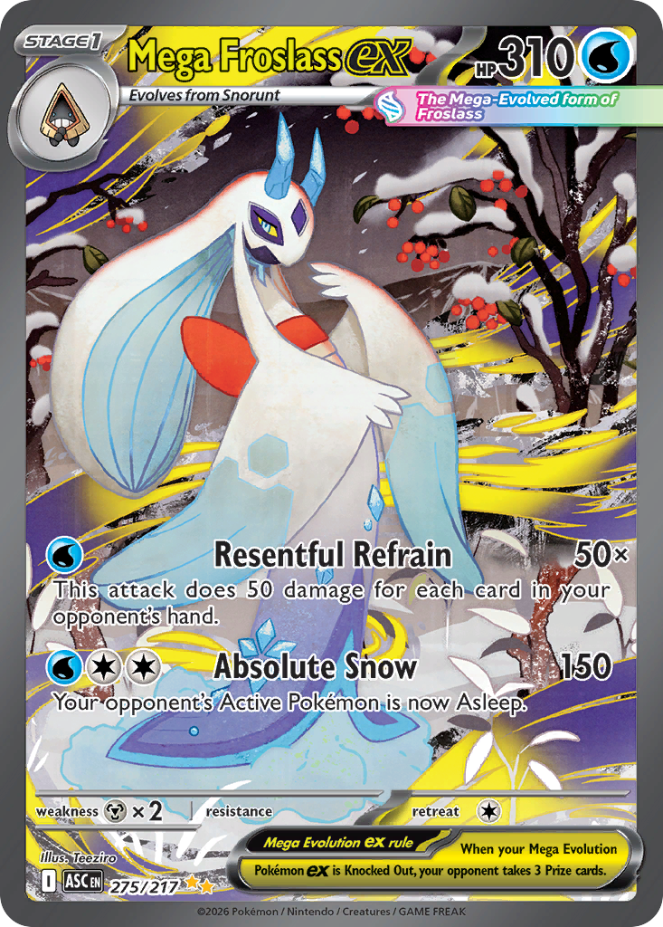 Mega Froslass ex — ME: Ascended Heroes #275/217