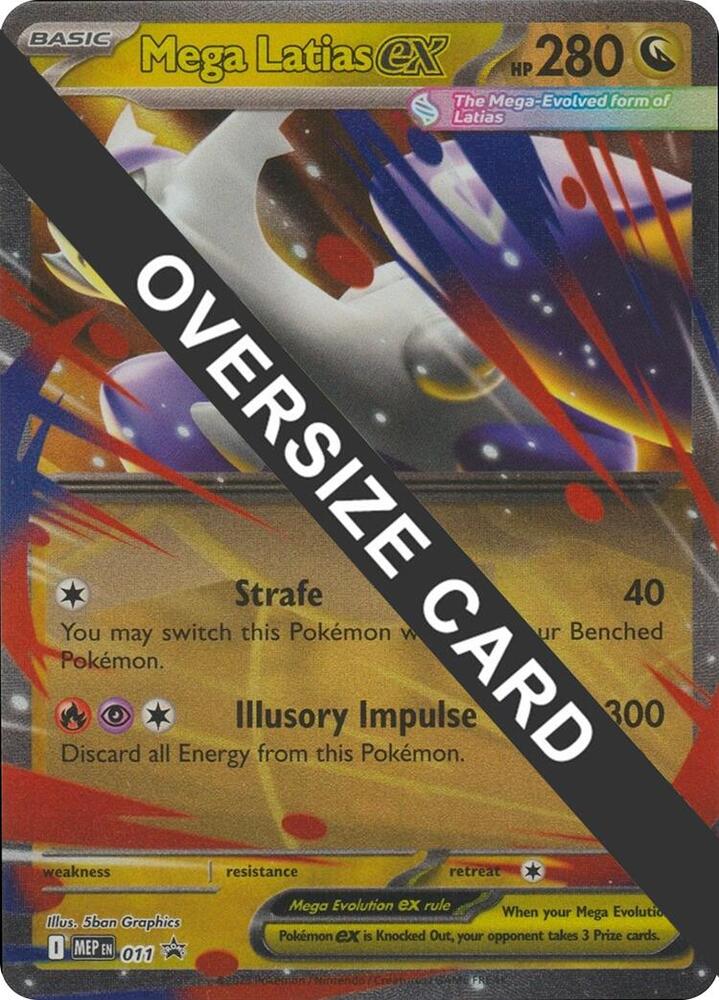 Mega Latias ex — Jumbo Cards #011