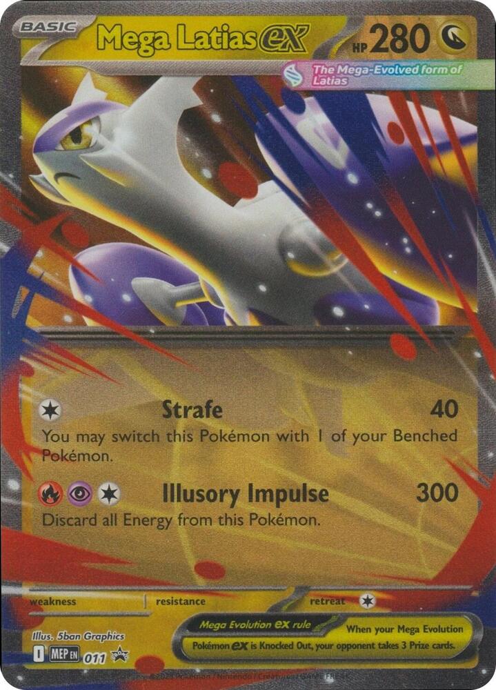 Mega Latias ex — ME: Mega Evolution Promo #011