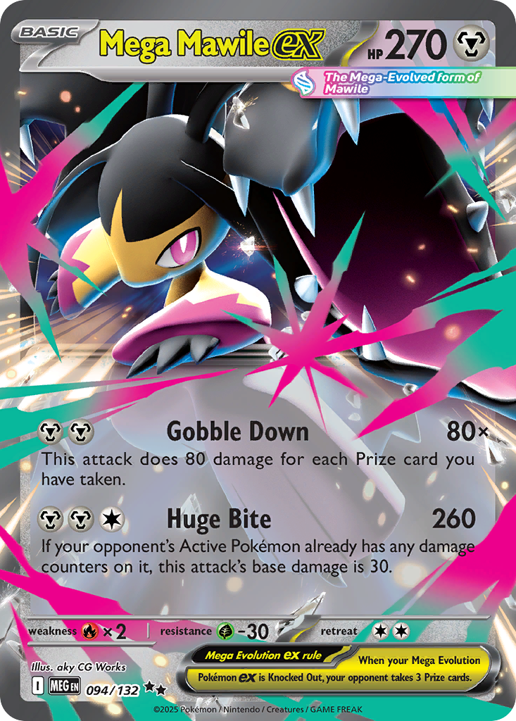 Mega Mawile ex — Prize Pack Series Cards #094/132
