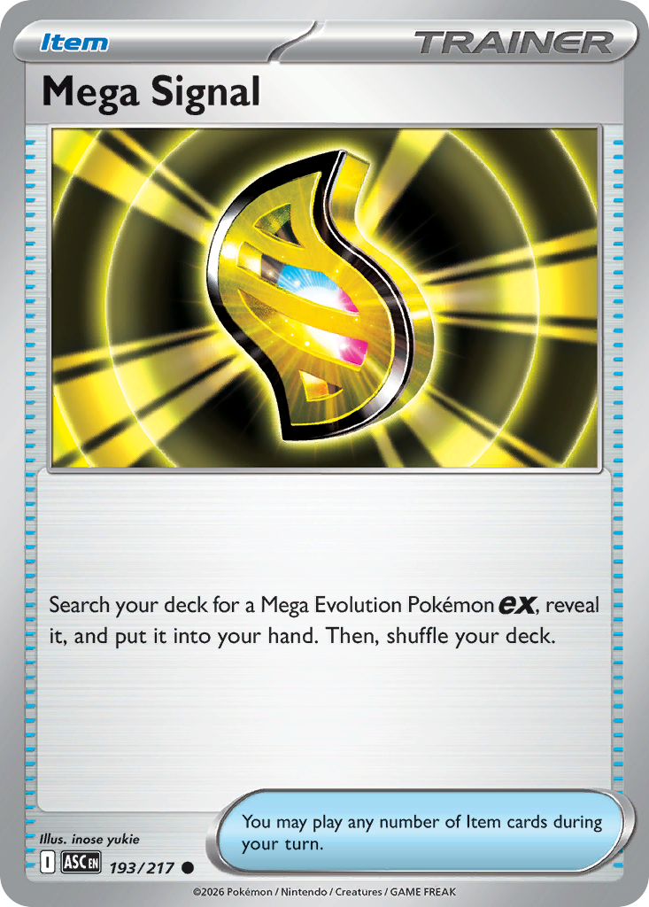 Mega Signal — ME: Ascended Heroes #193/217