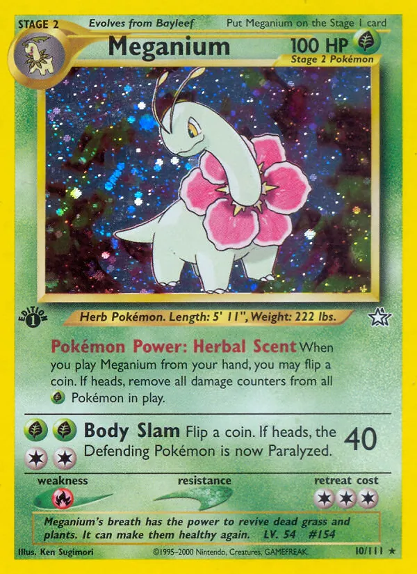 Meganium (10) — Neo Genesis #010/111