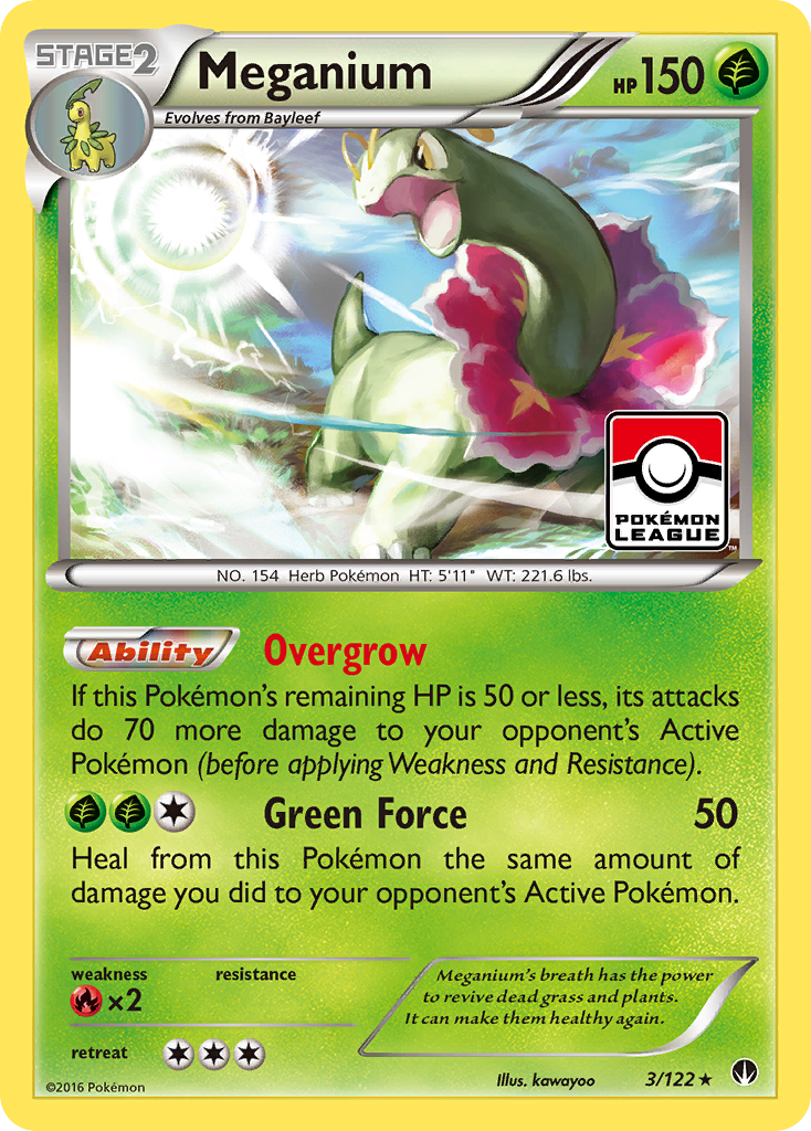 Meganium — Blister Exclusives #003/122