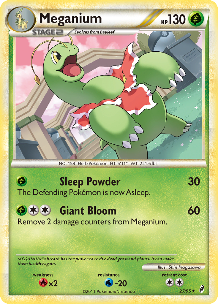 Meganium — Call of Legends #27/95