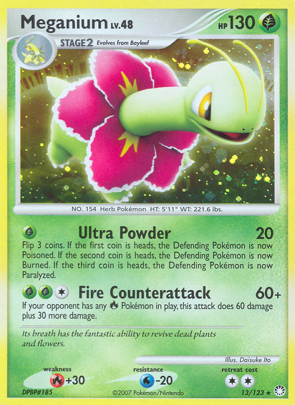 Meganium — Mysterious Treasures #13/123
