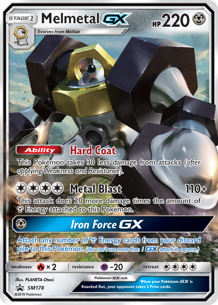 Melmetal GX — Jumbo Cards #SM178