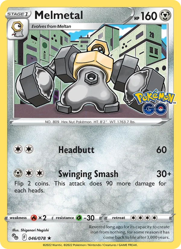 Melmetal — Pokemon GO #046/078