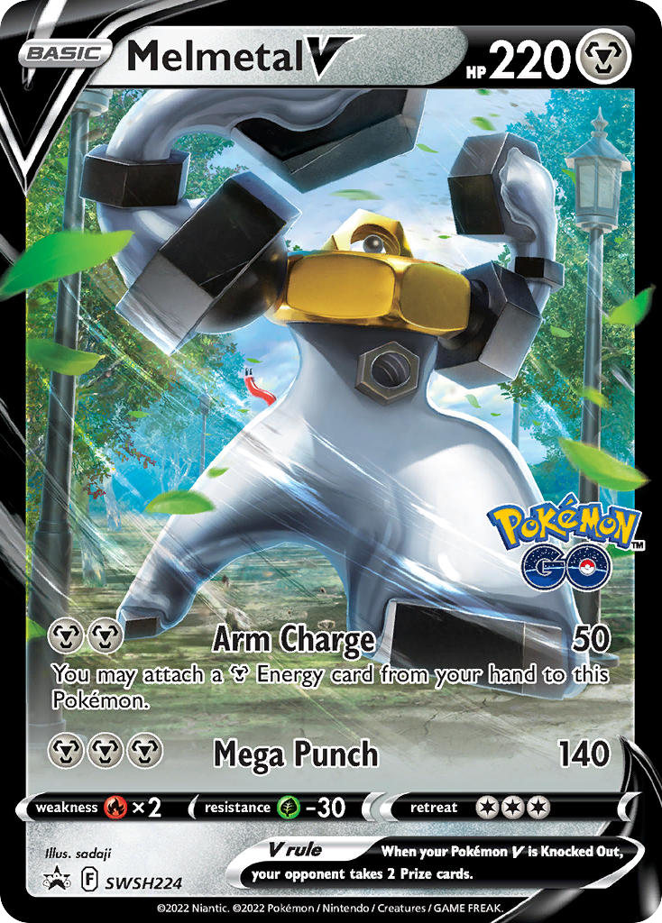 Melmetal V — SWSH: Sword & Shield Promo Cards #SWSH224