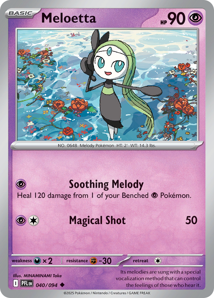 Meloetta — ME02: Phantasmal Flames #040/094