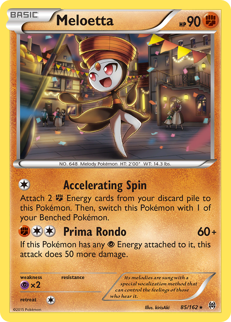 Meloetta — XY - BREAKthrough #85/162