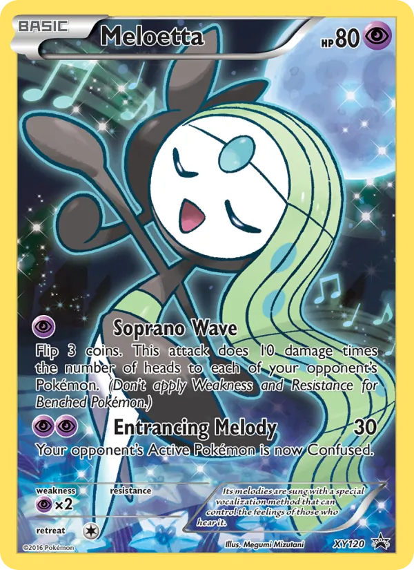 Meloetta — XY Promos #XY120