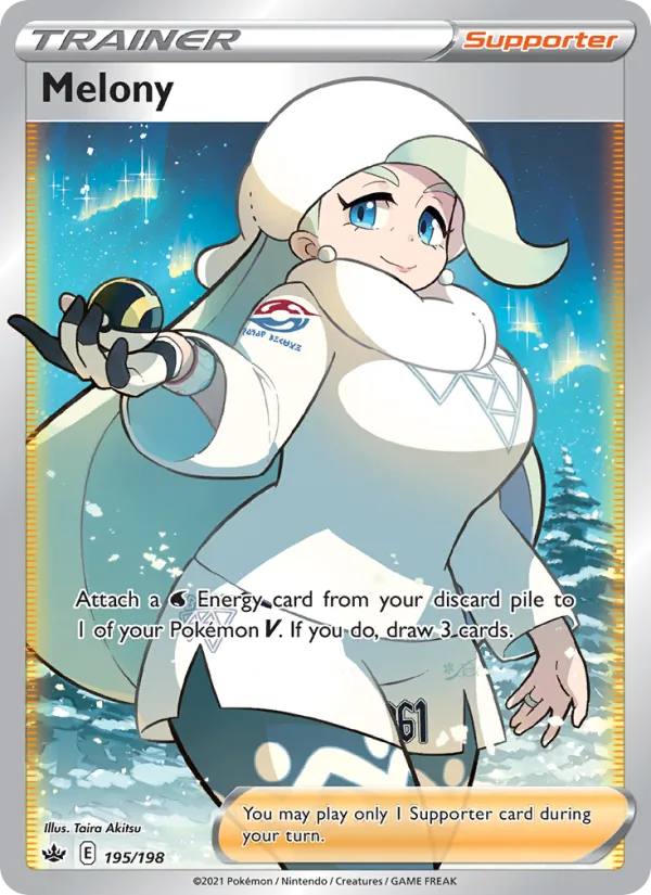 Melony (Full Art) — SWSH06: Chilling Reign #195/198
