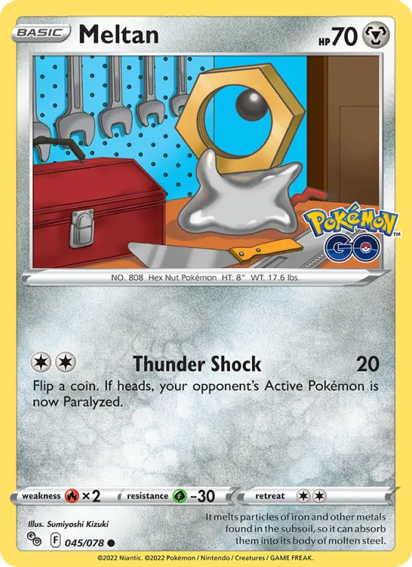 Meltan — Pokemon GO #045/078