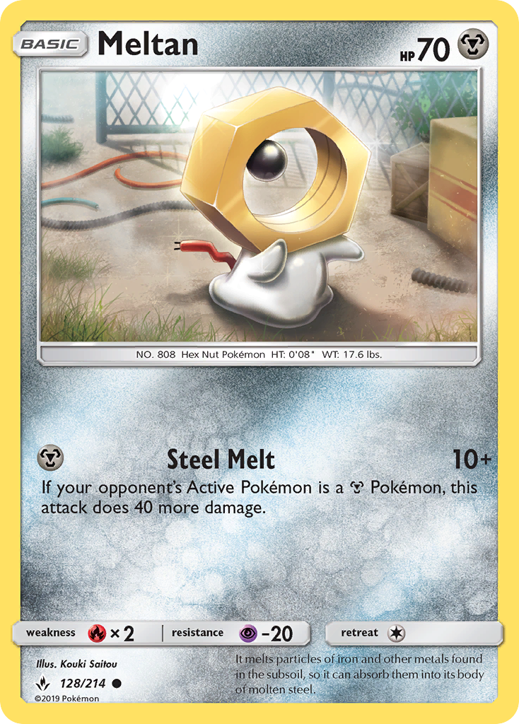 Meltan — SM - Unbroken Bonds #128/214