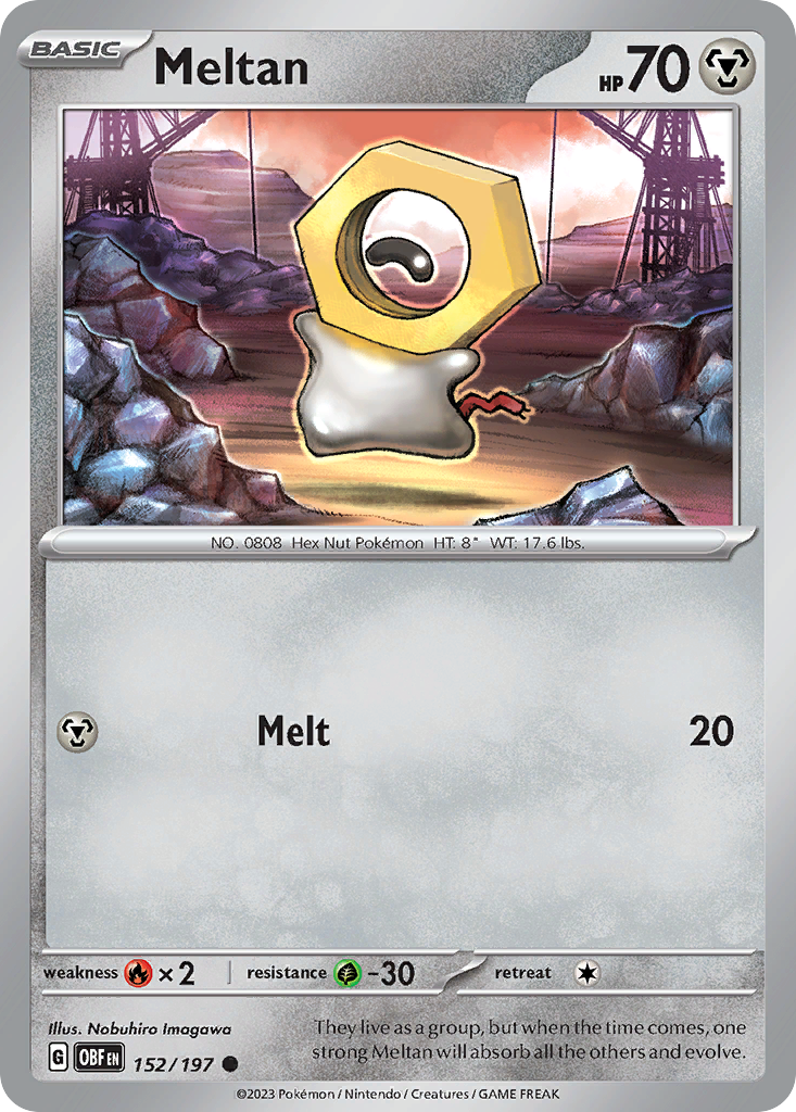 Meltan — SV03: Obsidian Flames #152/197