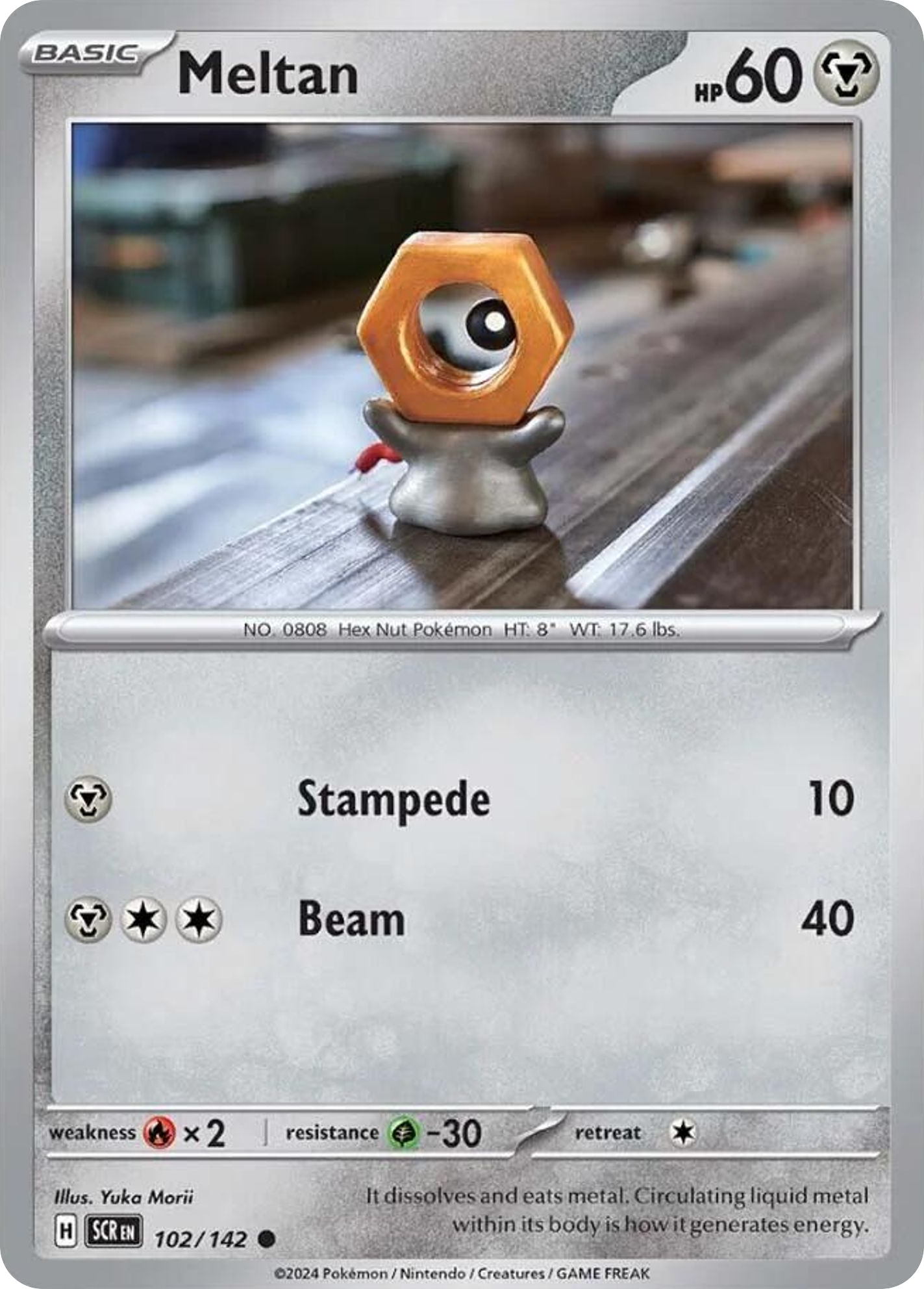 Meltan — SV07: Stellar Crown #102/142