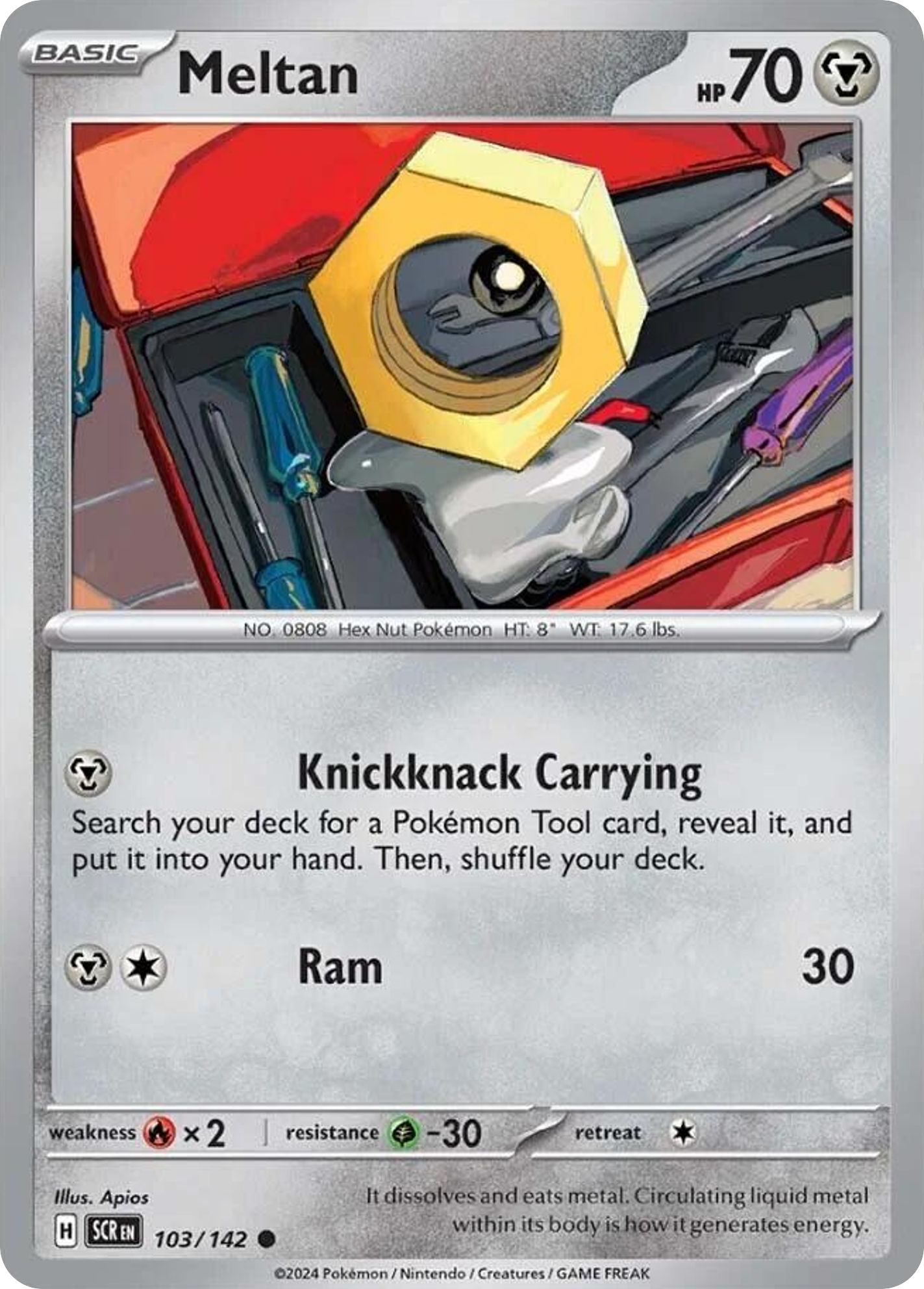 Meltan — SV07: Stellar Crown #103/142
