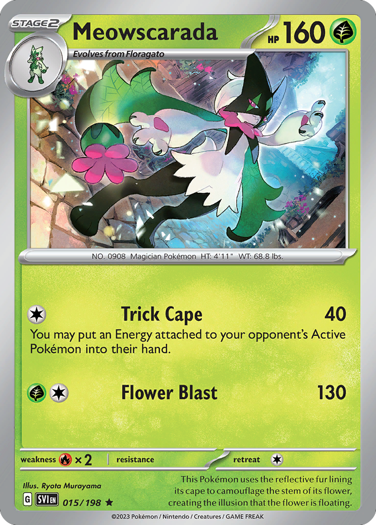 Meowscarada — SV01: Scarlet & Violet Base Set #015/198
