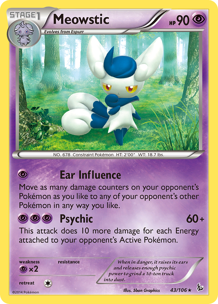Meowstic — Deck Exclusives #043/106