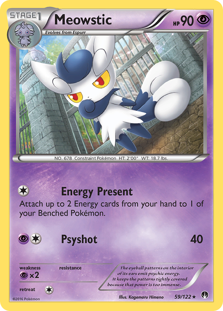 Meowstic — XY - BREAKpoint #59/122