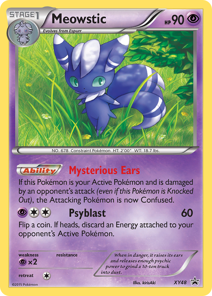 Meowstic — XY Promos #XY48