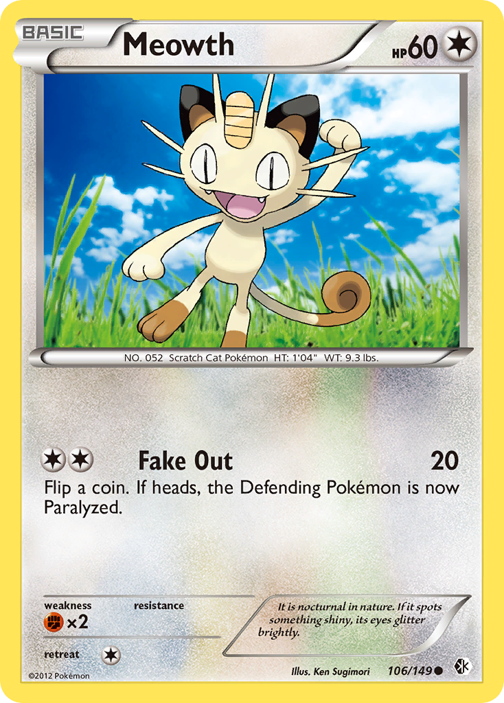 Meowth — Boundaries Crossed #106/149