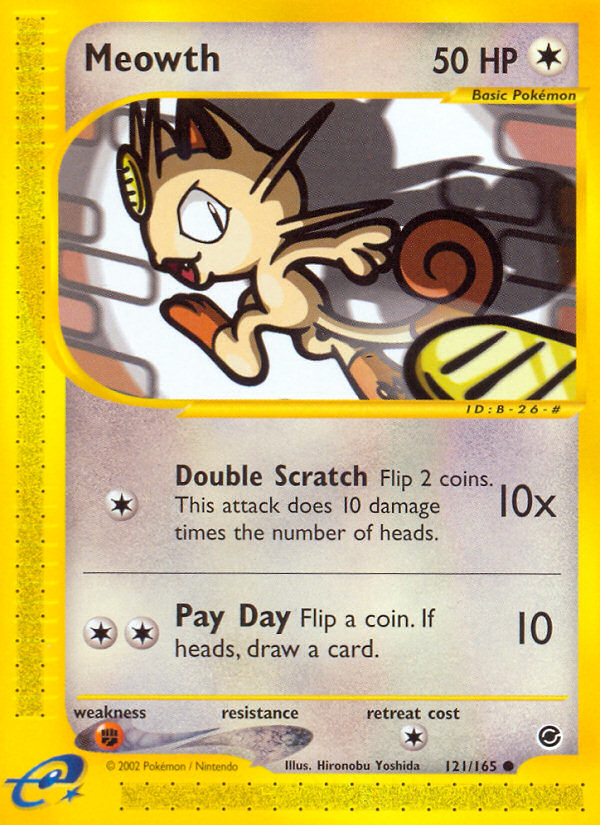 Meowth — Expedition #121/165