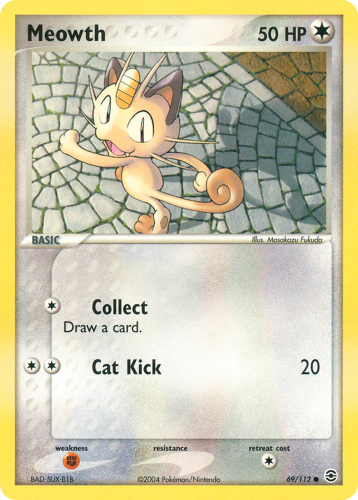Meowth — FireRed & LeafGreen #69/112