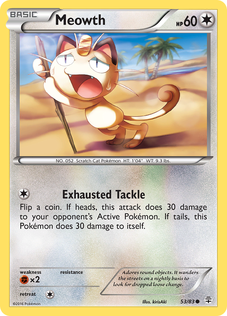 Meowth — Generations #53/83