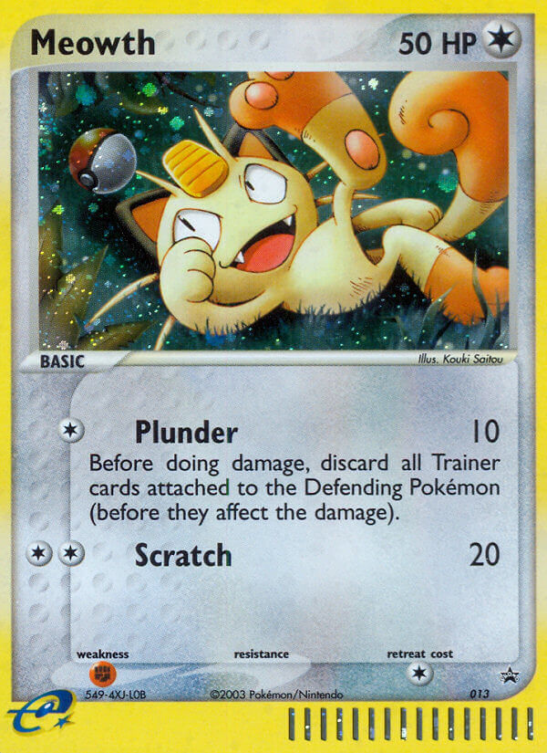 Meowth — Nintendo Promos #013