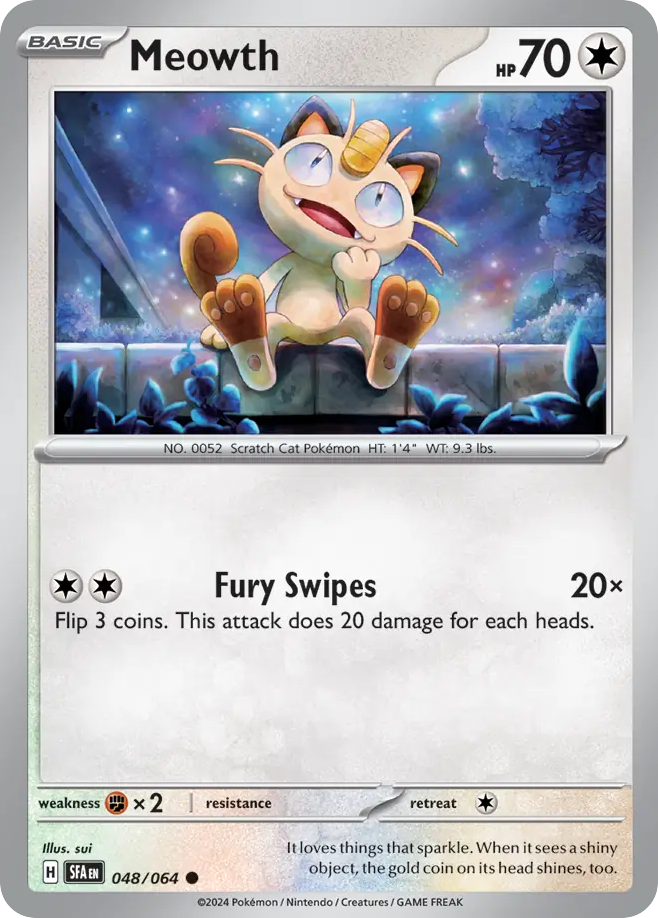 Meowth — SV: Shrouded Fable #048/064